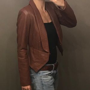 Blanc Noir leather jacket